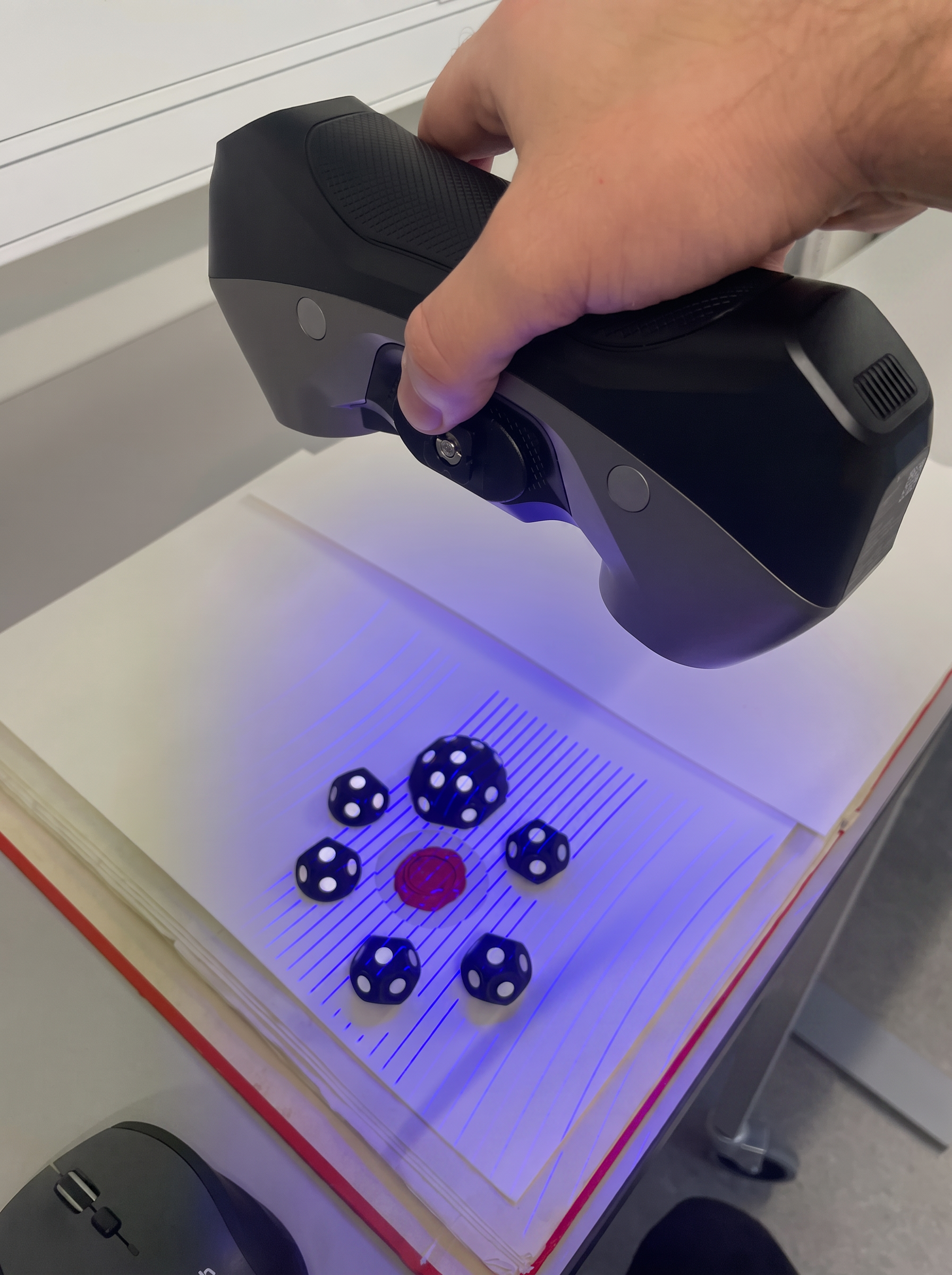 3D-scanning av ett föremål för reverse engineering